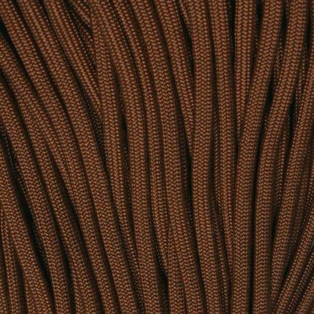 Mero Brown Chocolate 550 Paracord 100 Foot 550 lb Tensile