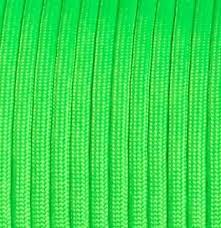 Mero Neon Green 550 Paracord 100 Foot 550 lb Tensile