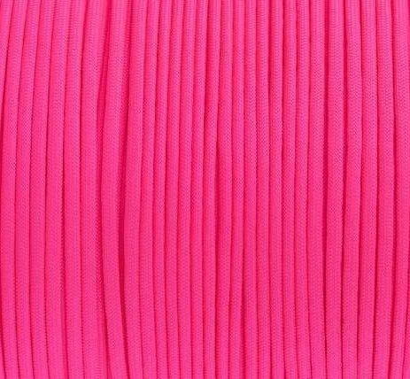 Mero Neon Pink 550 Paracord 100 Foot 550 lb Tensile
