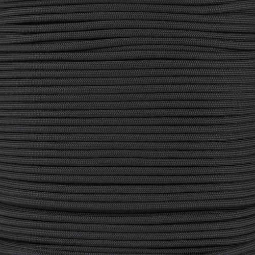 Mero Black 5040 Military 550 Paracord 100 Foot 550 lb Tensile Strength