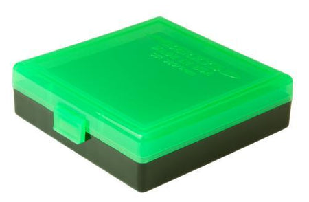 Berry's Ammo Box 100rd 380/9mm Zombie Green & Black Snap Hinge