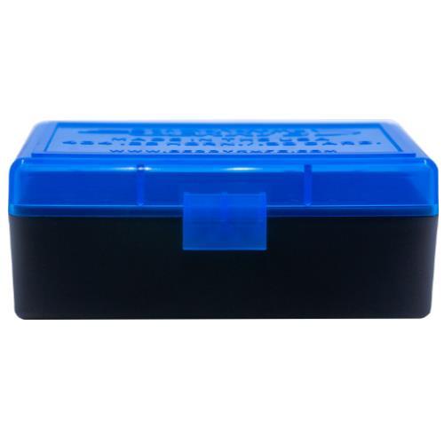 Berry's Model 404 Ammo Box 50 Round .22 Hornet/.30 Carbine Blue/Black
