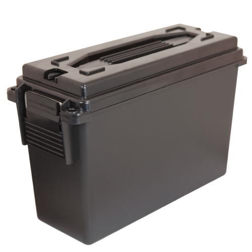Berry's .30 Cal Plastic Ammo Storage Can Black - .223/9mm/.38 Spl Capacity