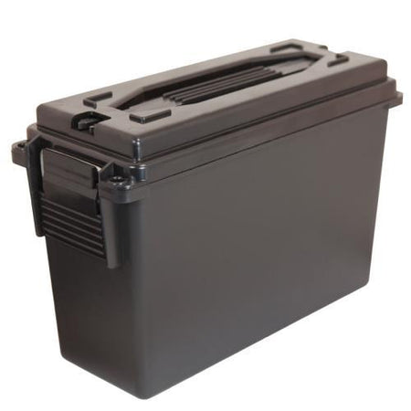 Berry's .30 Cal Plastic Ammo Storage Can Black - .223/9mm/.38 Spl Capacity