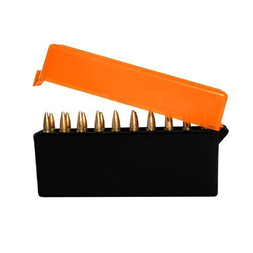 Berry's 209 Rifle Ammo Storage Box 20rd Orange and Black .243/6.5/.30-06