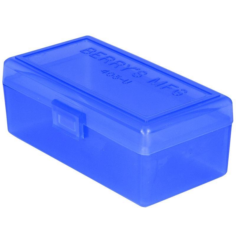 Berry's 403U Blue Utility Ammo Box Translucent Stackable