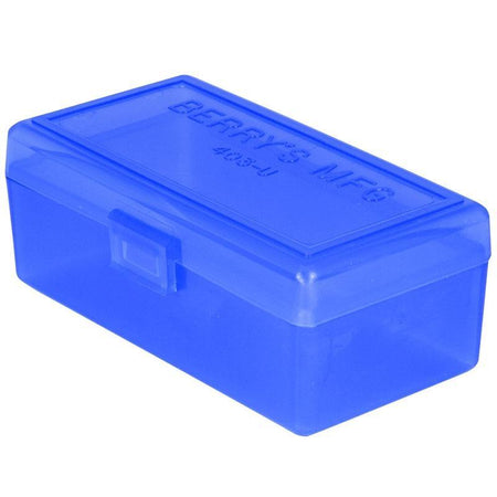 Berry's 403U Blue Utility Ammo Box Translucent Stackable