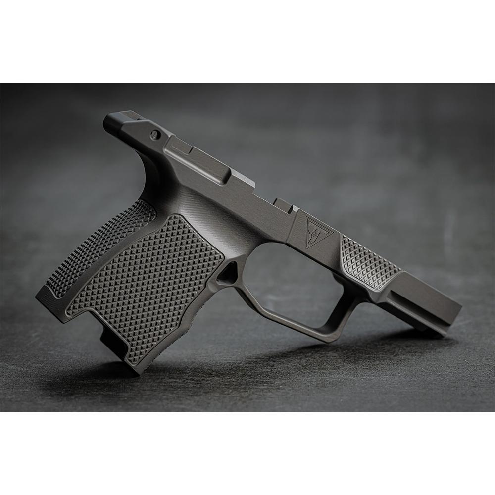 Juggernaut JT P365 Dark Grey Grip Module No Safety and 12 XL Base Plates