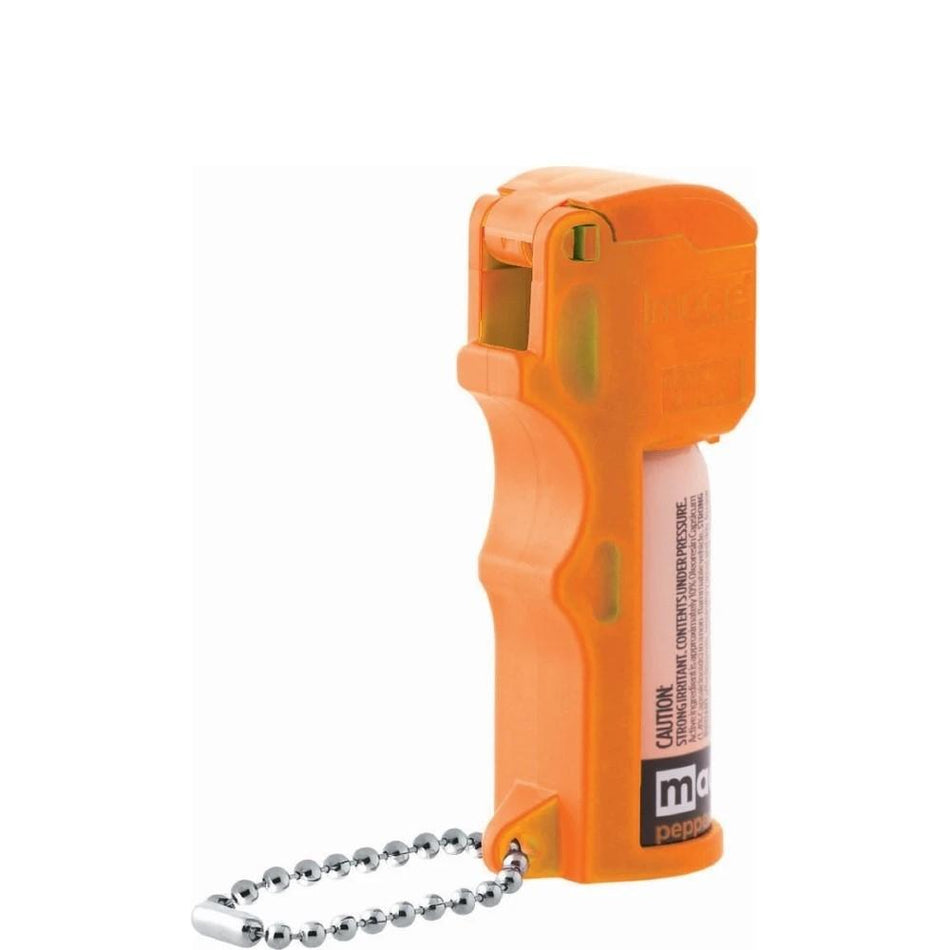 Mace Pepper Spray Compact Pocket Model UV Dye Formula Neon Orange