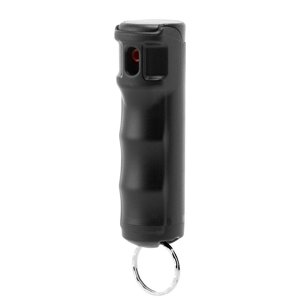 Mace Compact Pepper Spray Black Keychain Hard Case 12 Ft Stream Range