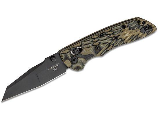 Hogue Deka ABLE Lock 3.25" Wharncliffe Blade Folding Knife G-Mascus Green