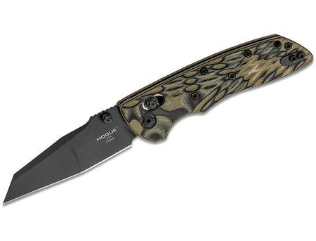 Hogue Deka ABLE Lock 3.25" Wharncliffe Blade Folding Knife G-Mascus Green