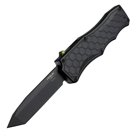 Hogue Exploit Double-Action OTF Knife 3.5" Tanto Black PVD