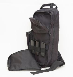 Just Right Carbine Takedown Custom Slingpack Black Padded Carry Bag