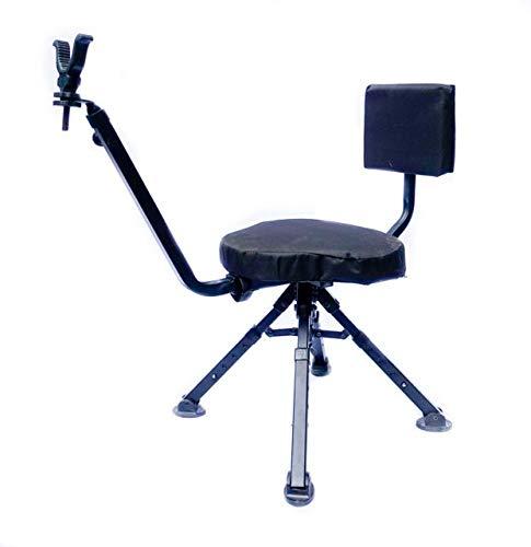 Benchmaster 4-Leg Padded Ground Blind Shooting Chair Foldable 14.8 lbs