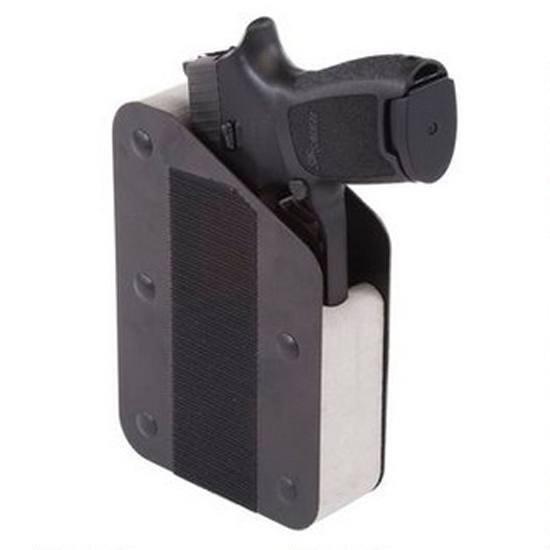 Benchmaster WeaponRAC Single Gun Pistol Ready-Access Storage Case with Hook and Loop