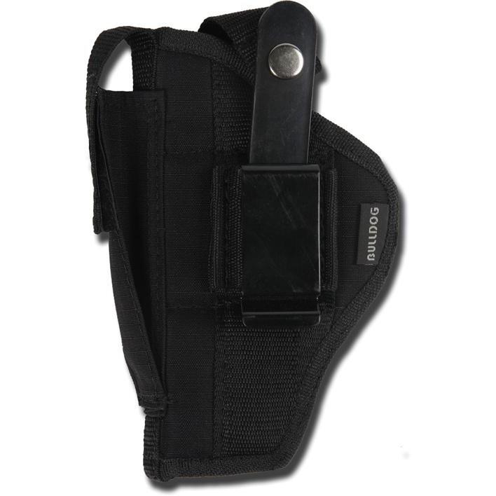 Bulldog Extreme Ambi Belt Loop and Clip Holster for Standard Auto Pistols 2-4" Barrel Black