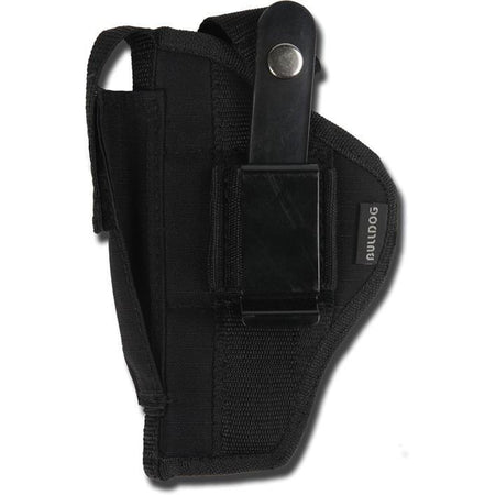 Bulldog Extreme Ambi Belt Loop and Clip Holster for Standard Auto Pistols 2-4" Barrel Black
