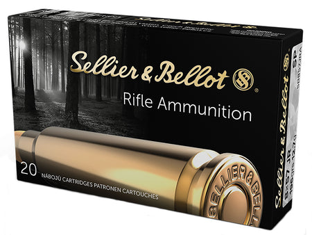 Sellier and Bellot 8x57mm JRS Rimmed for Single Shot Only 196 grain Soft Point ammunition