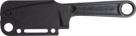 KA-BAR Forged Wrench 3" Plain Edge Fixed Blade Knife Blackout Finish with Sheath