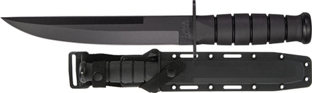 KA-BAR Modified Tanto 8" Cro-Van Steel Blade Knife w/ Hard Plastic Sheath