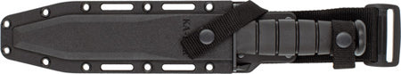 KA-BAR Fighter 8" Plain Edge Fixed Blade Knife with Plastic Sheath