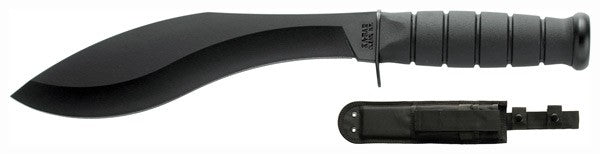 KA-BAR Combat Kukri 8" Kraton G Handle Knife with Polyester Sheath