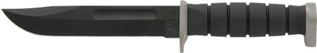 KA-BAR D2 Extreme 7" Plain Edge Fixed Blade Knife with MOLLE Plastic Sheath