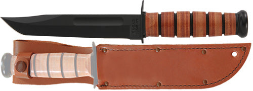 KA-BAR Single Mark Ka-Bar 7" Cro-Van Steel Blade Fixed Knife