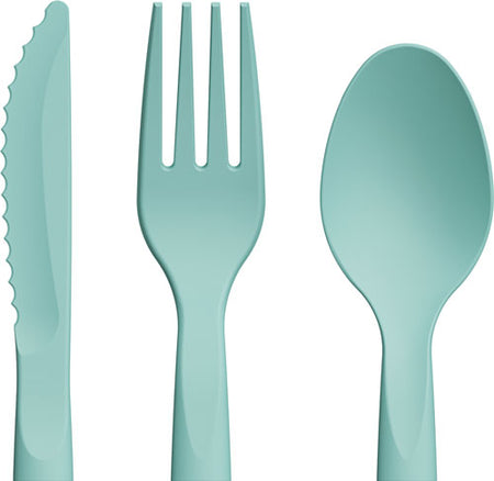 KA-BAR Lunch Pal Cutlery Set - Spoon, Fork, Knife with Lightweight Case