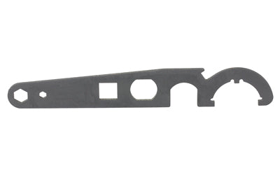KAK Industry AR-15 Castle Nut Armorer Multi-Tool, 4140 Steel, Black Finish