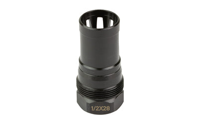KAK Industry A2 Flash Hider Plan B 1/2X28, .223-9MM .375" Bore, Nitride Finish Black
