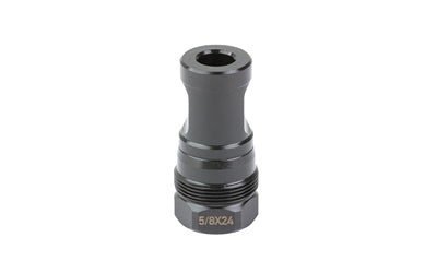 KAK Industry Big Hole Brake Plan B 5/8X24, .375" Bore Diameter, Nitride Finish, Black