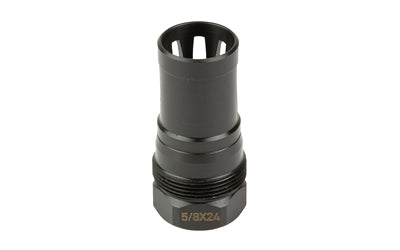 KAK Industry A2 Flash Hider Plan B 5/8X24, .375" Bore, Nitride Finish, Black 411-2103-006