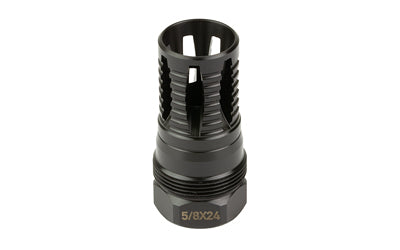 KAK Industry A7 Flash Hider Plan B 5/8X24, .375" Bore Diameter, Black Nitride 411-2103-020