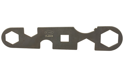 KAK Industry Plan B Muzzle Device Wrench Multi-Tool, Fits A2 and Plan B Devices, Black