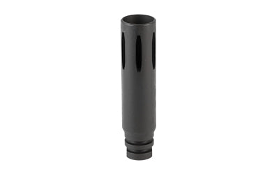 KAK Industry AR-15 556NATO Retro Extended Flash Hider 1/2x28 4-Inch 5-Port Phosphate Black AR15-XM177-FH-001