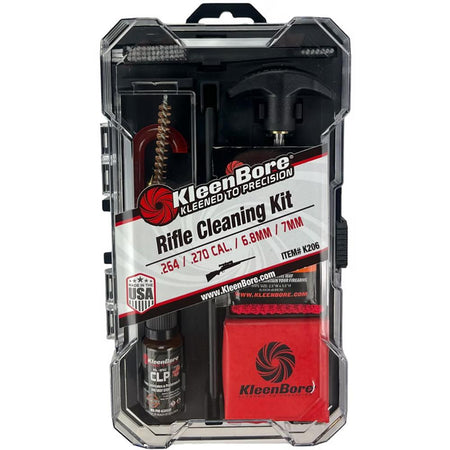 Kleenbore Classic Rifle Cleaning Kit for .264 .270 7mm