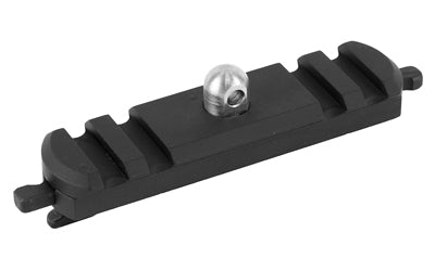 Kinetic Development Group M-LOK QD Harris Bipod Adapter 7-Slot Black KIN5-220