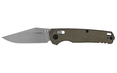 Kershaw Bel Air EDC Folding Knife, 3.05" MagnaCut Plain Edge Blade, DuraLock, Reversible Deep-Carry Clip 6106