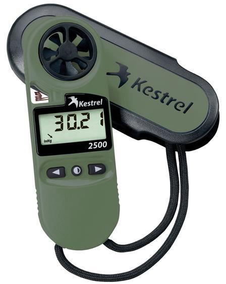 Kestrel 2500NV Weather & Altimeter Meter w/ Night Vision Backlight OD