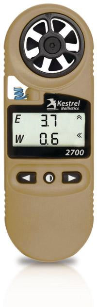 Kestrel 2700 Ballistics Solver and Weather Meter with LiNK - Tan