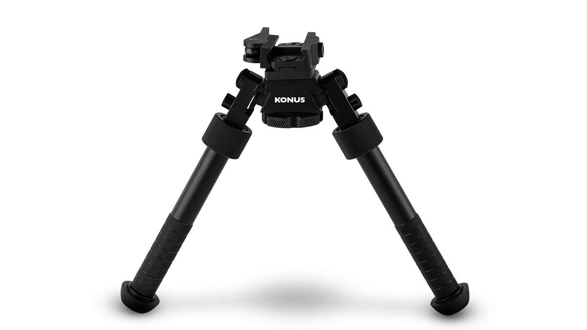 Konus Tactical Bipod with Foldable Legs and Picatinny Mount 4.75-9"