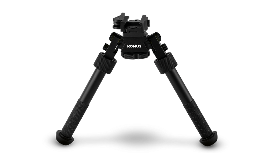 Konus Tactical Bipod with Foldable Legs and Picatinny Mount 4.75-9"