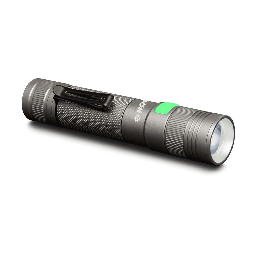 Konus Konuslight RC-5 Black Rechargeable 800-Lumen LED Flashlight with Magnetic Base