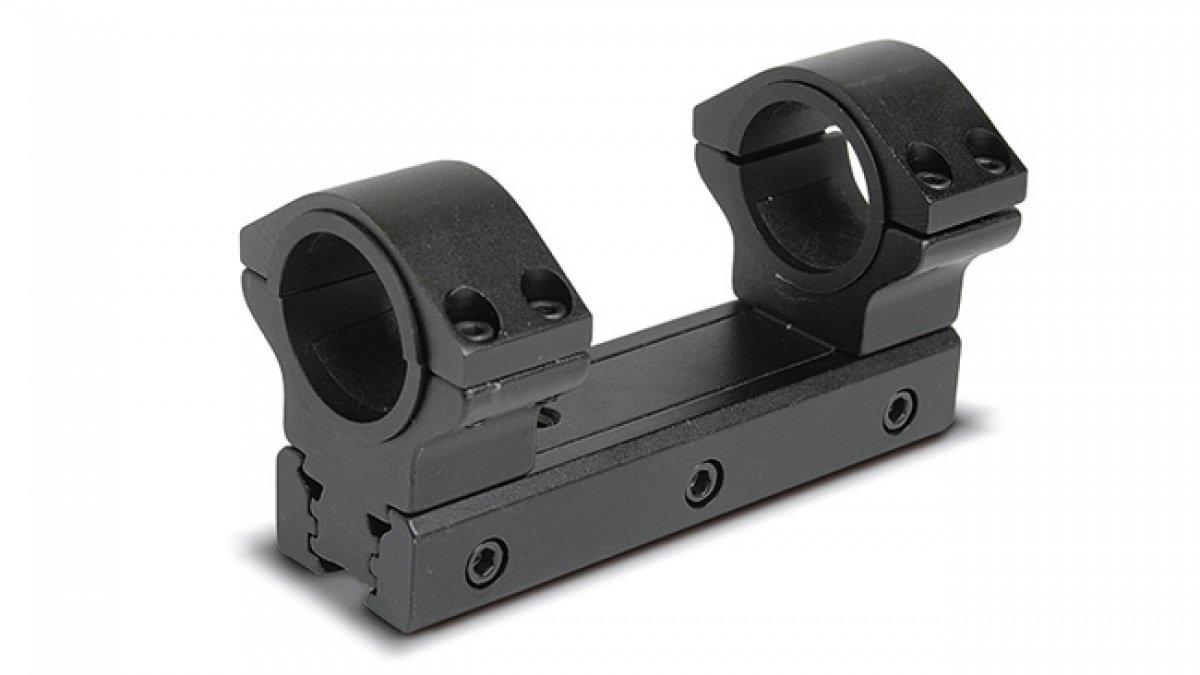 Konus Universal Attachment Riflescope Rings 30mm 1-Inch Matte Black