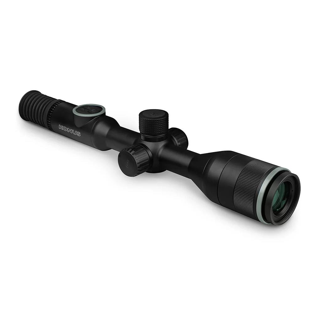 Konus Fiery-R 384x288 Thermal Scope 3.4-13.6x50 Multi-Color Reticle Black