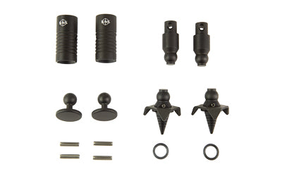 KNS Precision Snapfoot Quick Change Bipod Foot System for Harris Bipods, Black Snapfoot-Harris Kit