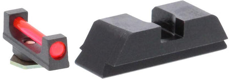 Ameriglo Red Fiber .115 Front and Black Steel Rear Sight for Glock 42/43/43X/48
