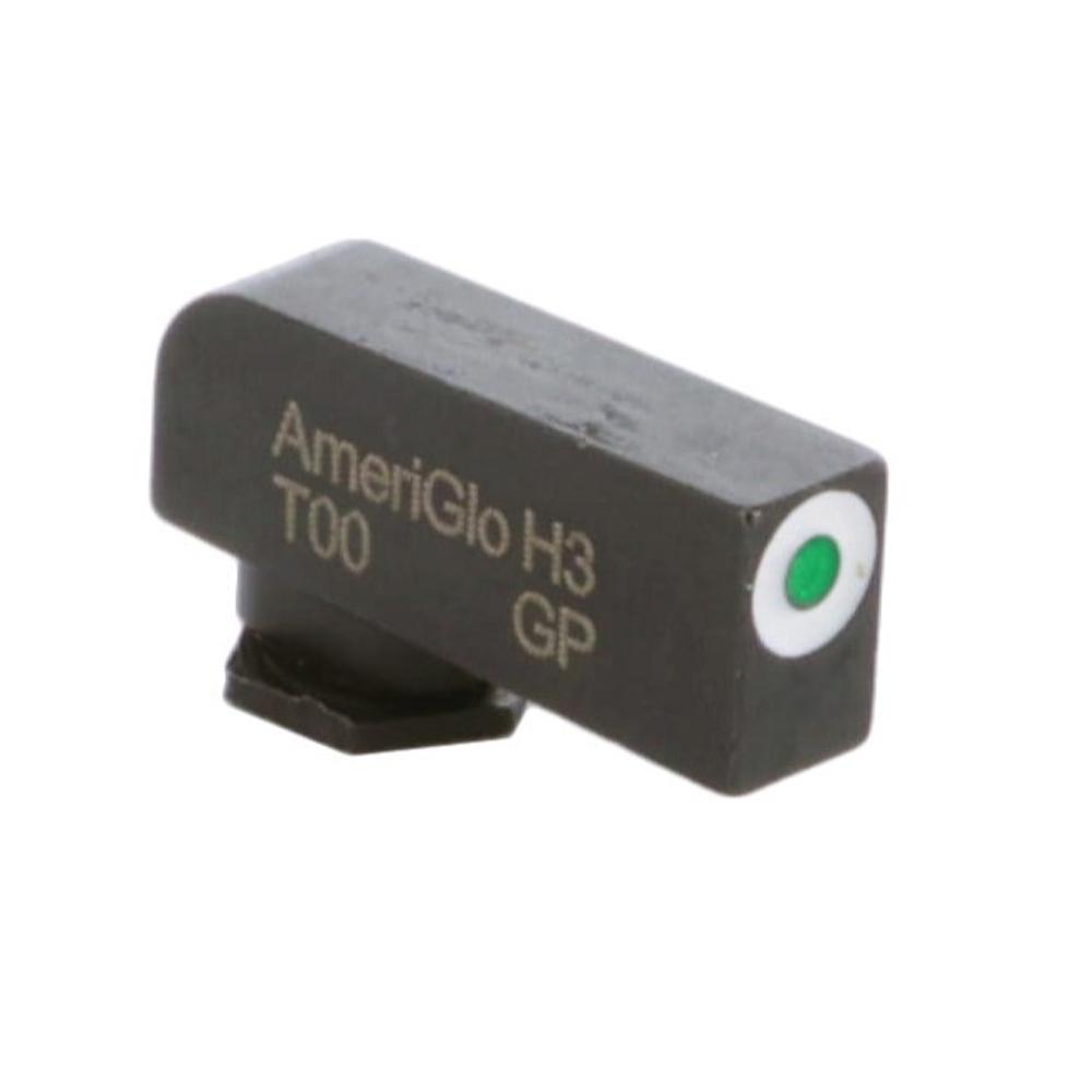 Ameriglo Green Tritium Stock Front Sight White Outline All Glock Models .200in H